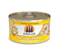 Weruva Classic Cat Food, Paw Lickin’ Chicken with Chicken Breast in Gravy, 3oz Can (Pack of 24)