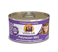 Weruva Classic Cat Food, Polynesian BBQ with Grilled Red Bigeye in Gravy, 3oz Can (Pack of 24)