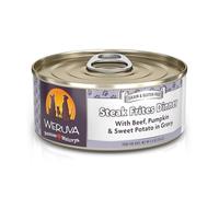 Weruva Classic Dog Food, Steak Frites with Beef, Pumpkin & Sweet Potato in Gravy, 5.5oz Can (Pack of 24)