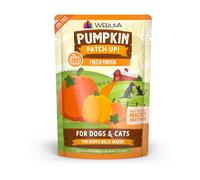 Weruva Pumpkin Patch Up!, Pumpkin Puree Pet Food Supplement for Dogs & Cats, 2.80oz Pouch (Pack of 12)
