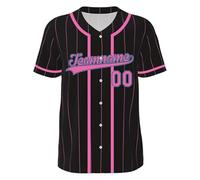 WERWAES Custom Baseball Jersey Button Down Sports Shirts Personalized Name/Number/Team for Man Women Youth