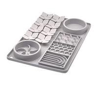 Werwing 4-in-1 Slow Feeder Dog Bowl - Silicone Lick Mat & Snuffle Puzzle with Suction Cups for Small/Medium Breeds, Reduces Anxiety & Slows Fast Eating