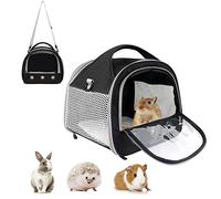 Werwing Bird Travel Cage Carrier Bag - Portable, Breathable Carrier for Parakeets, Parrots & Small Birds | Transparent Window, Adjustable Strap & Lightweight Design