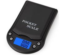 Werwing Mini Cute Kitchen Scale 1000g 0.1g High Precision, Gold & Coffee Gram Scale with Cover, Portable Digital Scale for Baking Jewellery