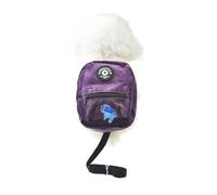 Werwing Multi-Functional Dog Backpack with Adjustable Harness - Pockets, Poop Bag Holder & Leash for Small/Medium Dogs, Lightweight Dog Bookbag Style for Walks, Travel, Hiking