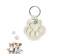 Werwing Pet Paw Keychain: Memorial Hair Keeper for Cats and Dogs, Compact Key and Bag Accessory - Perfect for Pet Owners