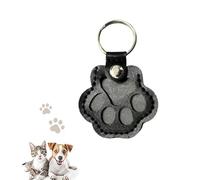 Werwing Pet Paw Keychain: Memorial Hair Keeper for Cats and Dogs, Compact Key and Bag Accessory - Perfect for Pet Owners