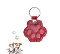 Werwing Pet Paw Keychain: Memorial Hair Keeper for Cats and Dogs, Compact Key and Bag Accessory - Perfect for Pet Owners