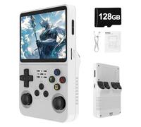 Werwing Retro Handheld Gaming Console - 3.5" IPS Screen, 3500mAh Battery, 128GB MicroSD Card, 20K+ Preloaded Games, Linux OS