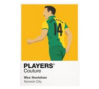 Wes Hoolahan Norwich City Icon Frame Men's T-Shirt - White / S