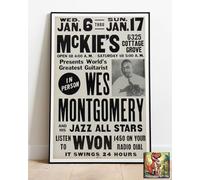 Wes Montgomery Tour Poster Similar To A1-36"x24" :: Bring Your Walls To Life !! #2#551