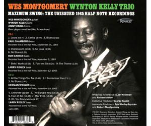 WES MONTGOMERY & WINTON KELLY - MAXIMUM SWING (2CD/1965 HALF NOTE RECORDINGS)