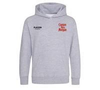 Wes Morgan Logo Kids Hoodie - Gray / 12-13 years