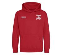 Wes Morgan Logo Kids Hoodie - Red / 3-4 years