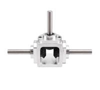 Wesafrae 1:1 Commutator Right Angle TransmissionGearbox 1M 20T 8MM Spiral Bevel Gear Eduction Gearboxtools Right Angle Transmission