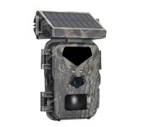 Wesafrae 1 Piece Mini700 24MP Hunting Camera IR Tracking Camera Outdoors Waterproof IP65 Wild Animal Research with Solar Panels