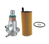 Wesafrae 1 Set Oil Filter Kit OX404DECO & 1 Set 23280-75010 Pressure Regulator Assy