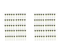 Wesafrae 100 PCS Queen Bee Roller Cage - Plastic Beekeeping Queen Cup Kit Queen Bee Roller Cage Back Cup Holder Beekeeping Tools