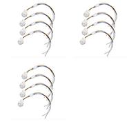 Wesafrae 12pcs Motion Sensor Light Switch, PIR Sensor Smart Detection Switch, AC110-240V Ceiling or Wall Mount Smart Light Switch