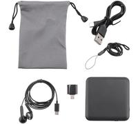 Wesafrae 160H 800MAh Long Endurance Intelligent Voice Control Noise Reduction Segmented Recording Training Recording Pen About 4.6 X 4.6 X 1.1cm 64GB