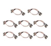 Wesafrae 16Pcs 3G HD SDI Cable BNC Cable 30cm 75 Ohm for Cameras Video Equipment Supports HD-SDI 3G-SDI 4K 8K SDI