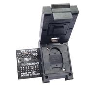 Wesafrae 1Set Emmc Adapter Emmc Burning Seat Replacement Spare Parts Rt-Bga169-01 Bga169 Bga153 Emmc Adapter with 5Pcs Frame for Rt809H Programmer