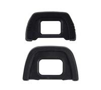 Wesafrae 2 Pcs Eye Cup: 1 Pcs DK23 Eyecup Digital Single Lens Reflex Camera & 1 Pcs -21 Black Rubber Coated Eyecup Eyepiece