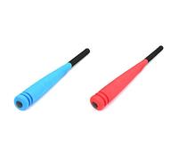 Wesafrae 2 Set Foam Baseball Bat with Baseball Toy Set for Children Age 3 to 5 Years Old,Red & Blue