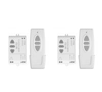 Wesafrae 2X AC85-250V Motor Remote Switch Controller Projection Screen 433 UP Down Stop Forwards Reverse Stop