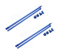 Wesafrae 2X Fish Tank Aquarium Air Stone Bubble Wall Aeration Tube Oxygen Pump Diffuser 28 Inch