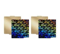 Wesafrae 2X PEY PEI Build Plate for X1/X1C/X1E/P1P/P1S/A1 3D Printer,A