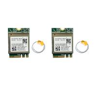 Wesafrae 2X RTL8822CE WiFi Card 2.4G/5G Dual Band Gigabit Internal Wireless Network Card NGFF M.2 Wifi Bluetooth 5.1 Network Card