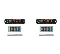 Wesafrae 2X USB MP3 Module Bluetooth 12V MP3 WMA Decoder Board Audio Module FM AUX USB TF Radio for Car Remote Music Speaker