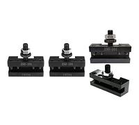 Wesafrae 3 Pcs 250-101 250-102 Turning and Facing Holder Quick Change Tool Post and Tool Holder