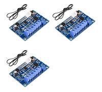 Wesafrae 3X DC12V 24V 4A Fan Temperature Control Module PWM Thermostat Speed Governor DC Fan Intelligent Speed Regulator
