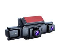 Wesafrae 4 Channel WiFi Dash Cam Front and Rear Camera 1080P Recording APP Control Reversing Display 24 Hours Parking Monitoring Collision Detection