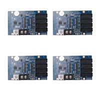Wesafrae 4X HD-WF4 Full Color RGB HUB75 Controller LED Display Screen Pixel Animation LED Digital Signage WiFi USB Port