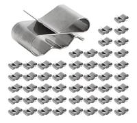 Wesafrae 50PCS 304 Stainless Steel Clips Trailer Frame Wire Clips for Solar Application Trailer Boat