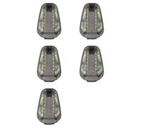 Wesafrae 5X Helmet Survival Beacon Light Helmet Strobe Light Survival Safety IR Flashlight Signal Light with Magic Tape D