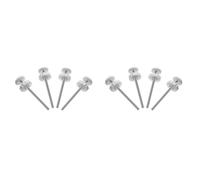 Wesafrae 8Pcs Universal Baby Gate Threaded Spindle Rod, M8 Replacement Bolt Part for Baby & Pet Pressure Mounted Safety A