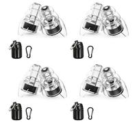 Wesafrae 8X for Zound Earplugs for Concerts,Earplugs for Motorcycle,for Zound Earplugs for Musicians with Carrying Case