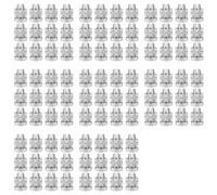 Wesafrae 96 Pieces Split Bolt Joint Clamp Wire Connector Electrical Fence Connector Aluminium Alloy for Multiple Electric Fence