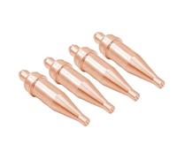Wesafrae Acetylene Cutting Torch Tips 4pcs Acetylene Cutting Tips 1-101 Size 0-1-101, 1-1-101, 2-1-101, 3-1-101 Fit Oxyfuel Cutting Torch Cutting Nozzle