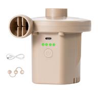 Wesafrae Air Pump 2000mAh USB Rechargeable Wireless Electric Pump for Pool Floats, Air Bed Vacuum Storage Bags Inflation Deflation A