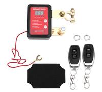 Wesafrae Battery Disconnect Switch 12V/24V 240A Digital Display Remote Control Automatic Power-Off Switch for Car Boat Battery