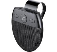 Wesafrae Bluetooth 5.0 Car Speakerphone Kit-Wireless Handsfree Sun Visor Music Player with Mic Integrated Microphone Noise Reduction Functionality