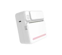 Wesafrae C19 MINI Print 58mm Portable Thermal Label Printer Photo Pocket Wireless Bluetooth Printing Pink