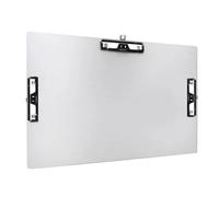 Wesafrae Clipboard Aluminum 11x17 with Three Clips and Pen Holders for Work