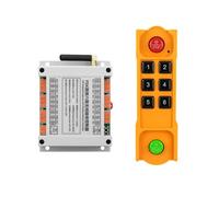 Wesafrae DC12V-36V 433Mhz 6CH FSK Wireless Remote Control Switch for Distribution Box PLC Programmer Elevator Remote Control
