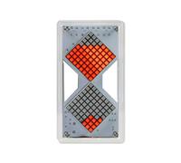 Wesafrae DC5V LED Dot Matrix Electronic Hourglass Circuit Board Gravities Sensor Timer Clock Electronic DIY Soldering Practice Kit A